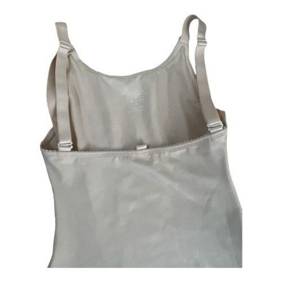 Isavela Compression Post Surgery Bodysuit Beige Large Side Zipper Hook & Eye - Picture 3 of 14